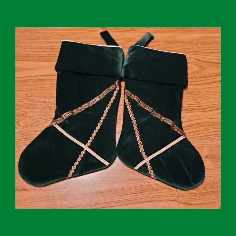 How to Make a Memorial Christmas Stocking