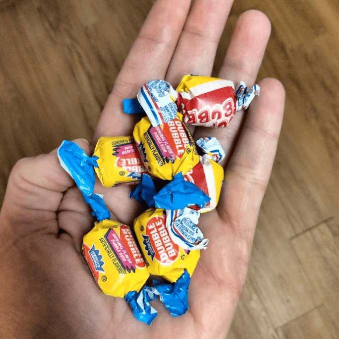Is it OK to eat old gum?