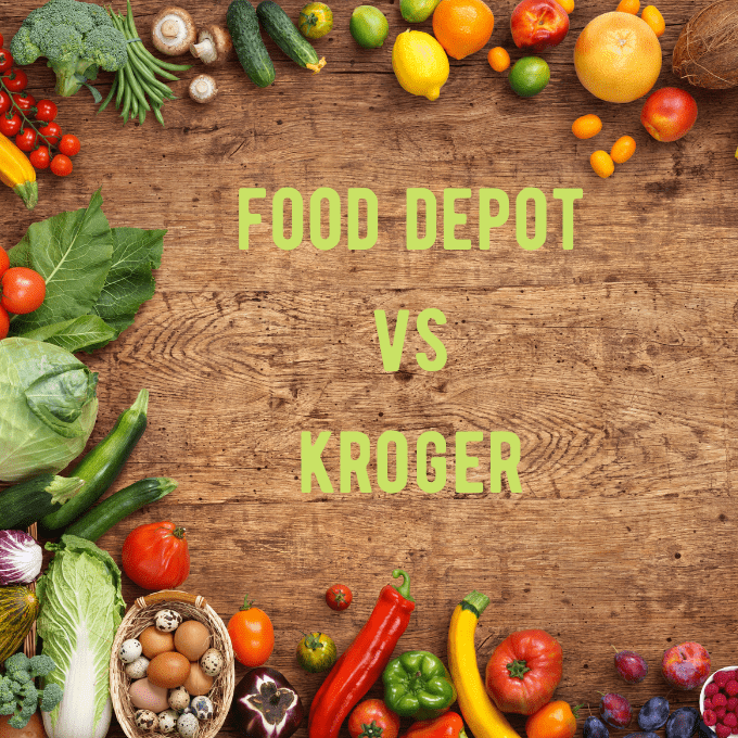 Food Depot vs Kroger: Who is Cheaper?