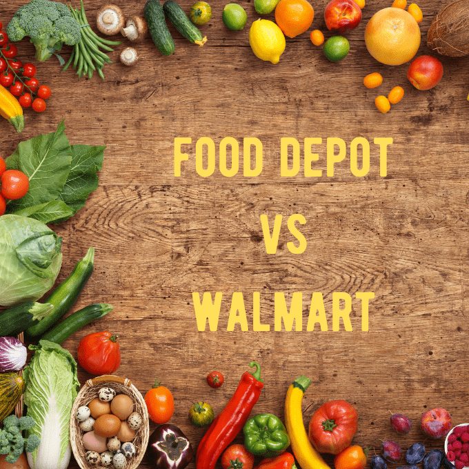 Food Depot vs Walmart: Who is Cheaper?