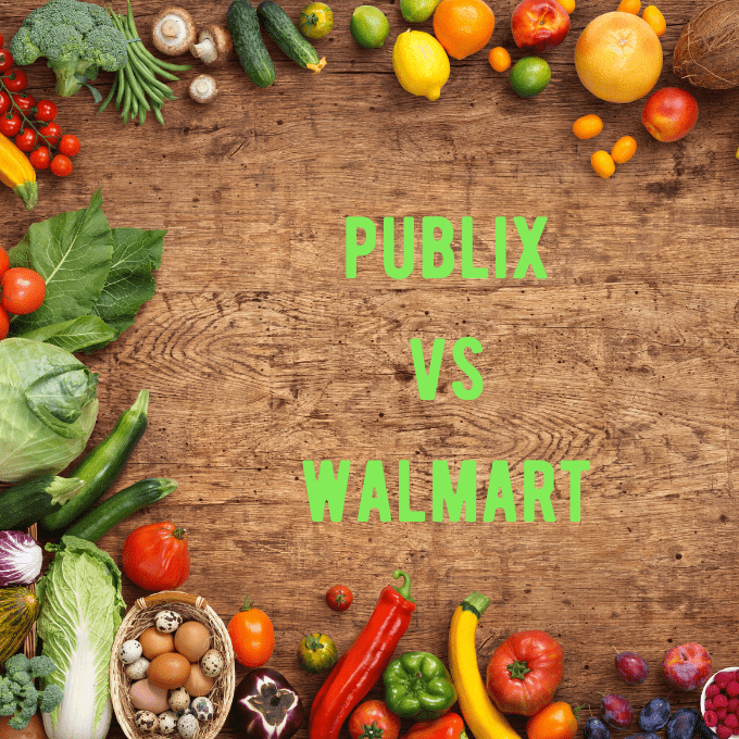 Publix vs Walmart Which is cheaper for Groceries? Low Dough Family