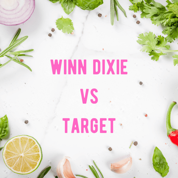 Winn Dixie vs Target: Who is Cheaper for Groceries?