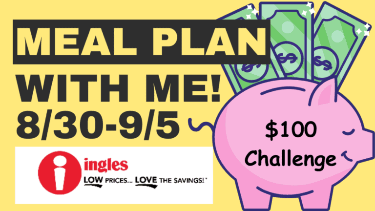 Ingles Weekly Deals (August 30 – September 5th, 2023) Meal Plan with Grocery List