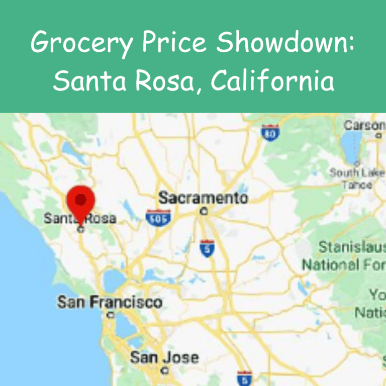 Grocery Price Showdown: Santa Rosa, California