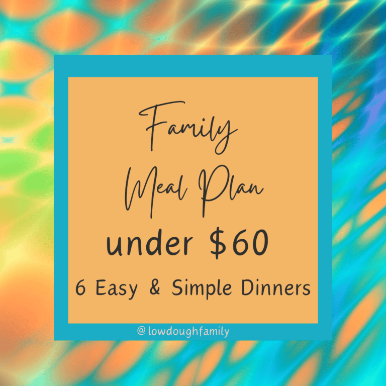 6 Summer Dinners for Under $60 (Week #26)