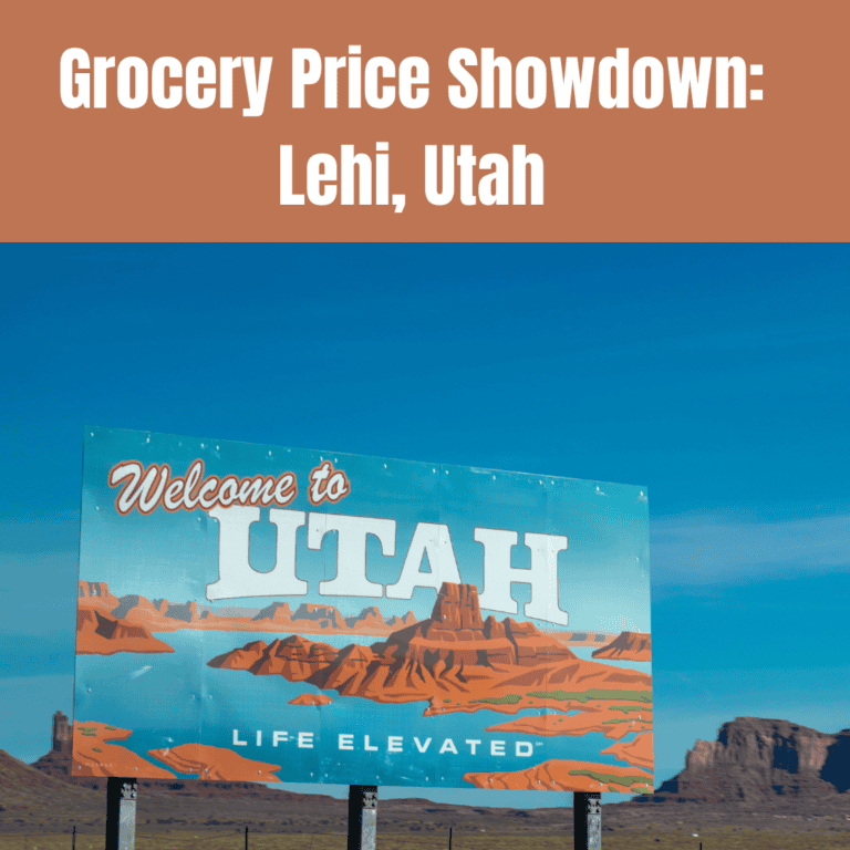 Grocery Price Showdown: Lehi, Utah