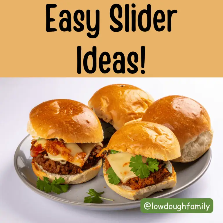 Slider Sandwiches on a Budget! (Free PDF)