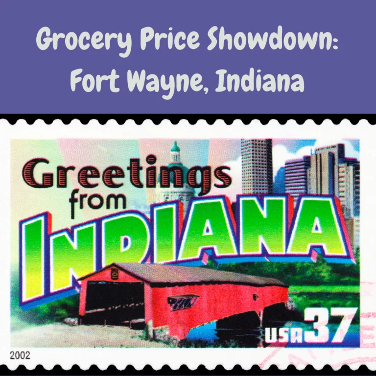 Grocery Price Showdown: Fort Wayne, Indiana