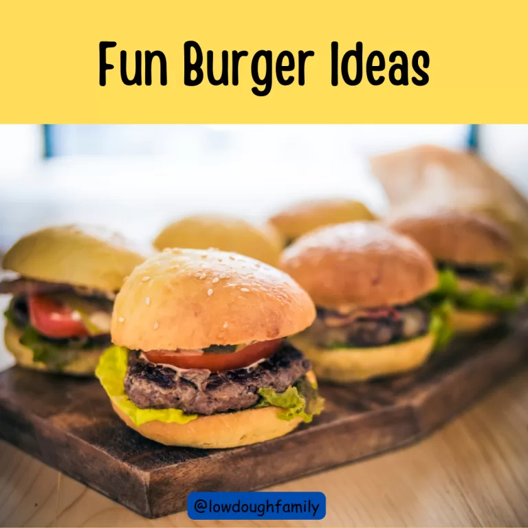 Burger Ideas for Dinner