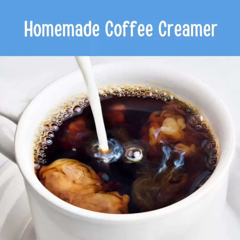 Easy Homemade Coffee Creamer