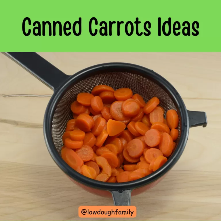 Canned Carrot Ideas to Try at Dinner Time!