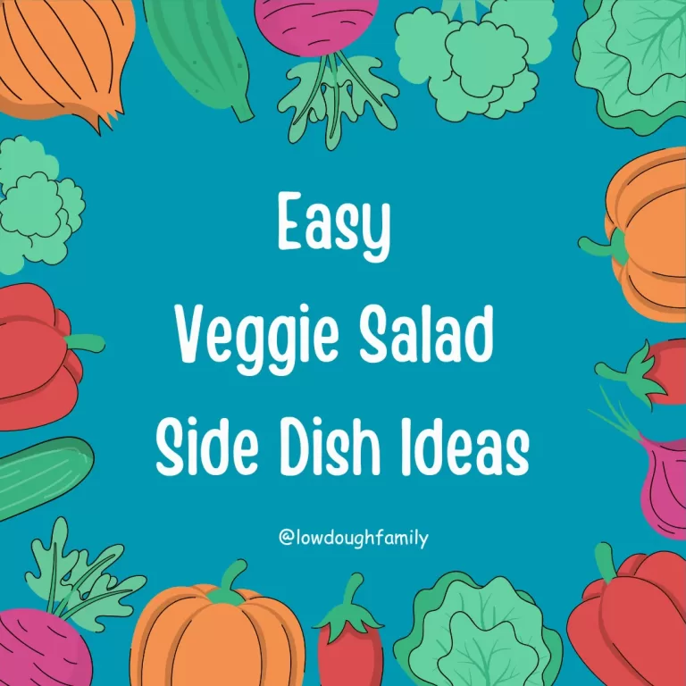 Easy Veggie Side Salads for Spring and Summer