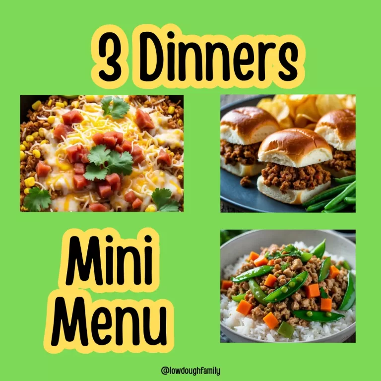 3 Totally Different Ground Turkey Dinners You Can Make for Less Than $30