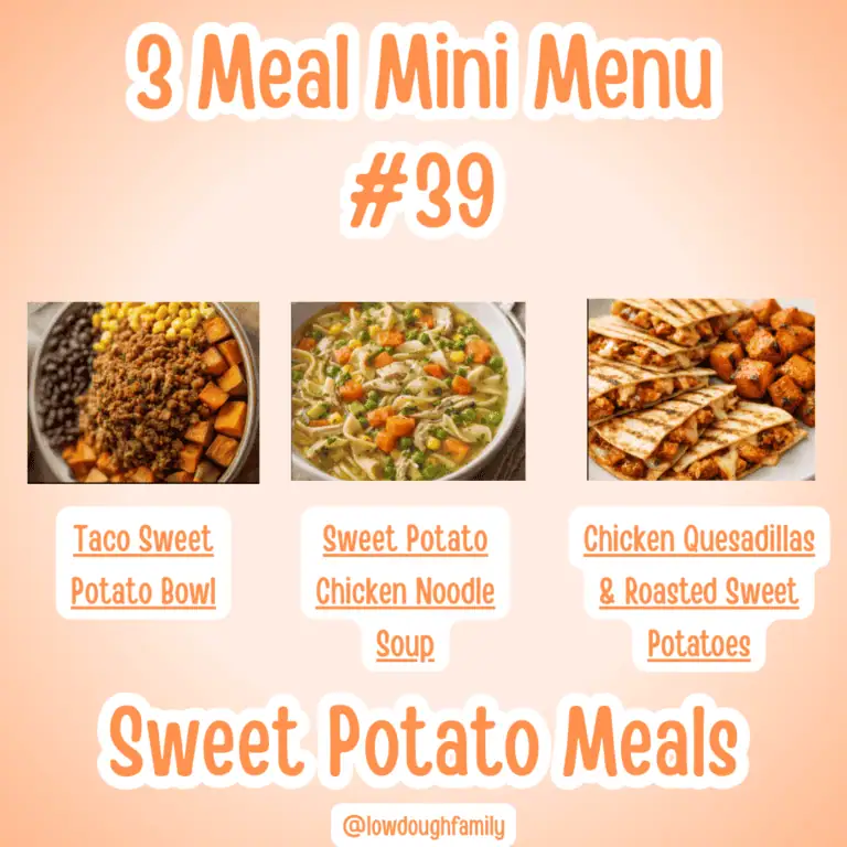 3 Budget-Friendly Sweet Potato Dinners (MM#39)