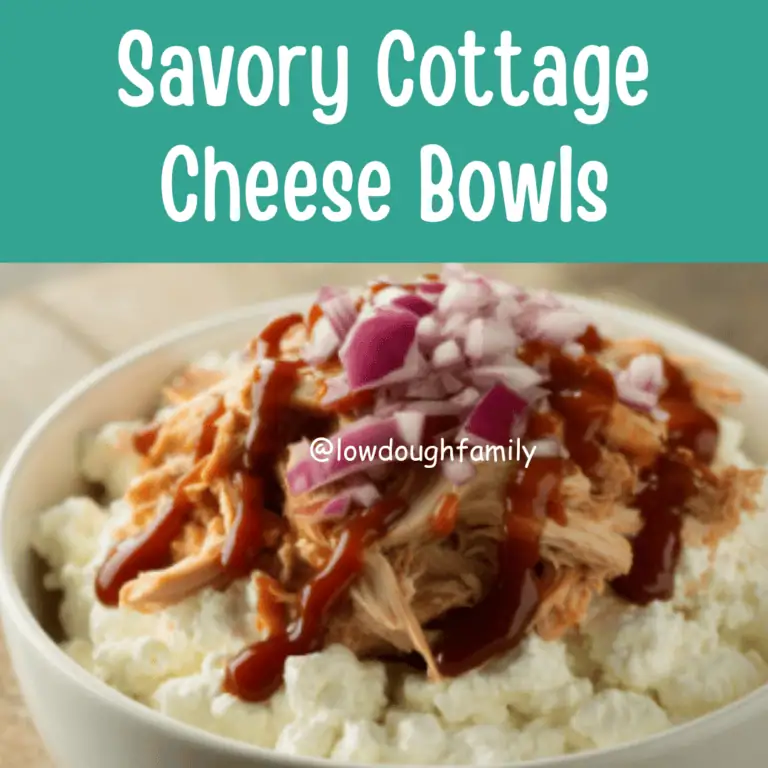 Cheap & Easy Savory Cottage Cheese Bowls