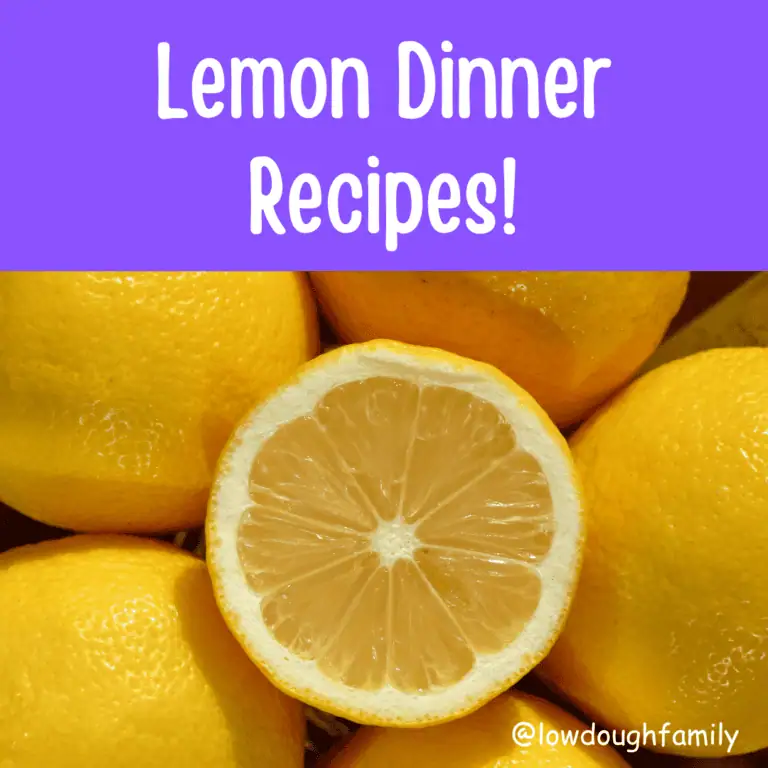 Easy Lemon Recipes for Dinner