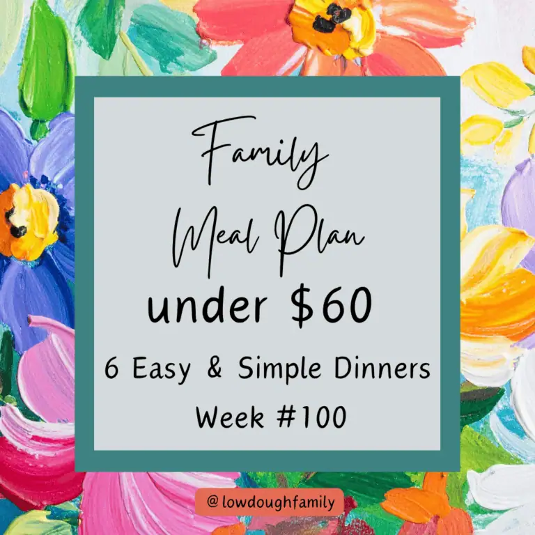 6 Easy Summer Dinners for Under $60 at Walmart (Week #100)